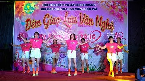 CÒ CỦI KÊU YOUTUBE ( HỘI PHỤ NỮ ) THÔN MINH HỒNG  SÔI ĐỘNG VỚI VŨ ĐIỆU ĐƯỜNG TRƯỜNG SƠN XE ANH QUA