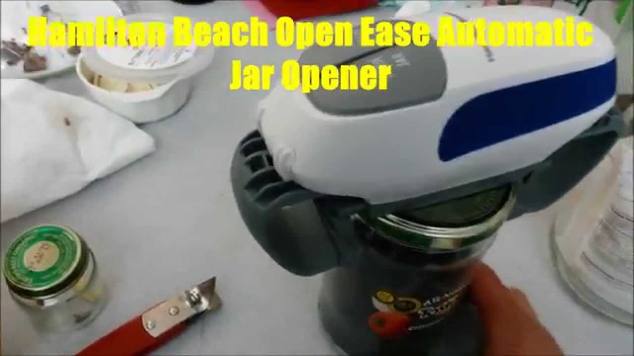  Hamilton Beach Open Ease Automatic Jar Opener, Model 76800 :  Home & Kitchen