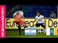 Argentina vs Islas Canarias - Goles y mejores jugadas - Amistoso