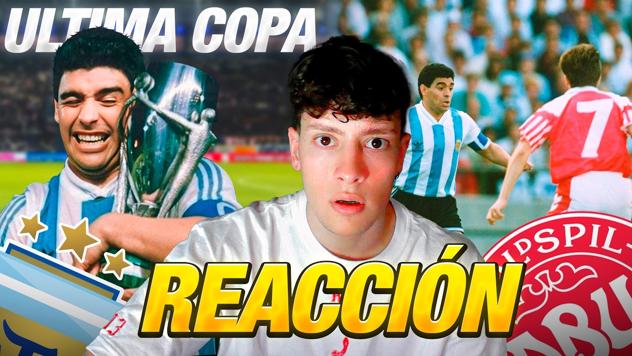 EL ÚLTIMO TÍTULO DE MARADONA | ARGENTINA VS DINAMARCA | COPA ARTEMIO FRANCHI | ARGENTINA CAMPEONA