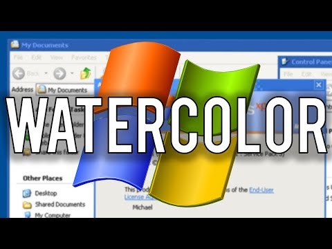 Install the Watercolor Theme on Windows XP (Tutorial)