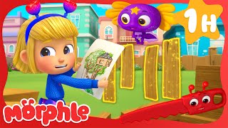 Magic Backyard Treehouse | Mila & Morphle Magic Pets 1 HOUR | Moonbug Kids - Fun Stories and Colors