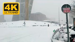 NEVADA HISTÓRICA en MADRID 2021- MADRID COLAPSADA por la NIEVE - MADRID ATRAPADA en la NIEVE