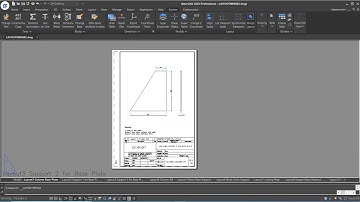 LAYOUTMERGE in GstarCAD 2023