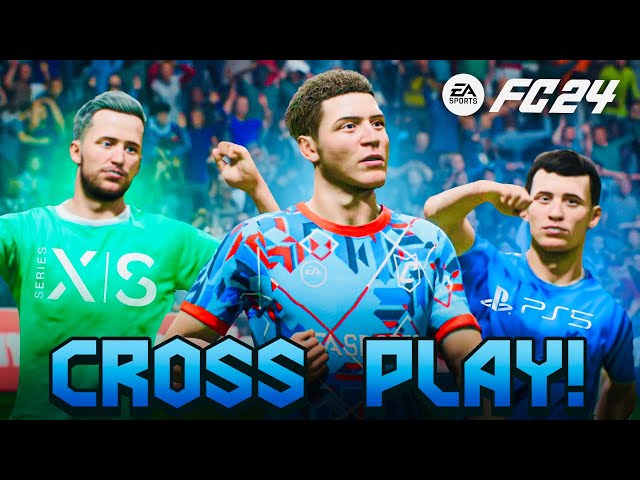 How to Enable Cross Play in EAFC 24 & Invite your PS4/PS5/XBOX/PC/SWITCH  Friends 