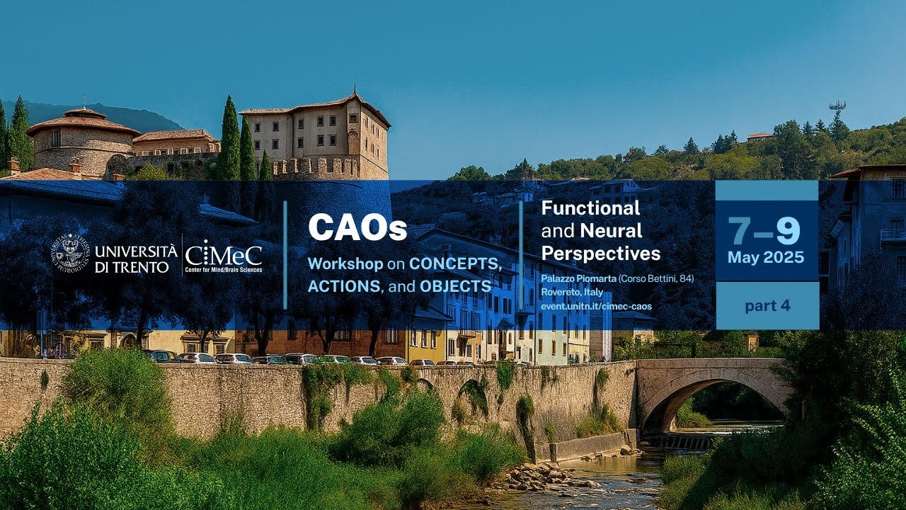 CAOS 2025 - 4 | Rovereto, May 7-9 | Roberto Bottini