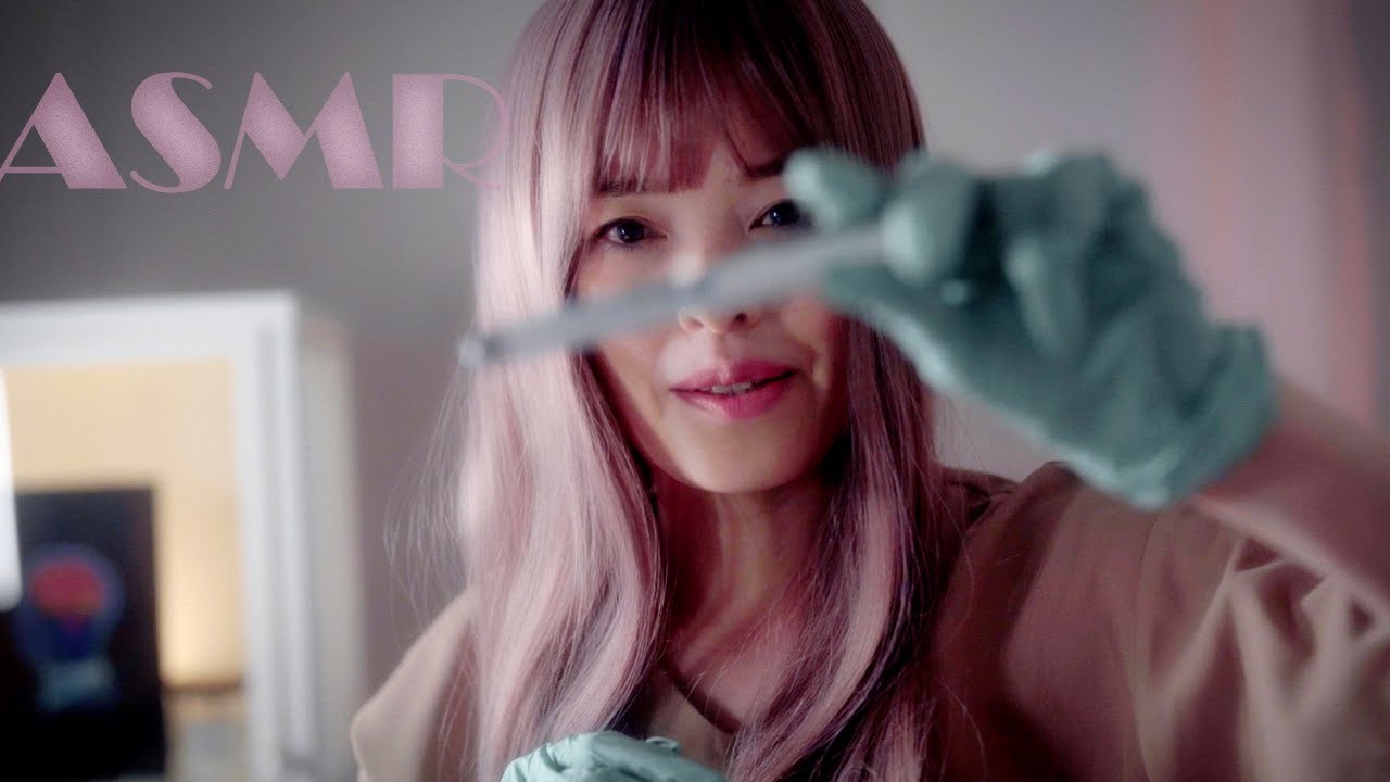 ASMR 疲れ目を癒す眼科医と目の検査