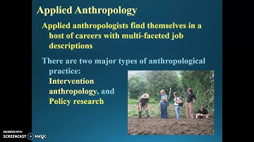 Applied Anthropology