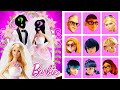 Wrong Wedding Barbie Ladybug &amp; Cat Noir Marinette &amp; Adrien Marriage Love Miraculous Wrong Heads