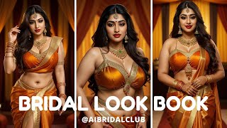 4K Ai Indian Bridal Lookbook Model 