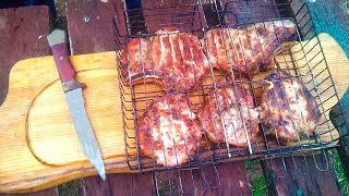 Сочный и вкусный шашлычок от Андрюхи! Быстрый и лёгкий маринад для свиной корейки! Сочный и вкусный шашлычок от Андрюхи! Быстрый и лёгкий маринад для свиной корейки!