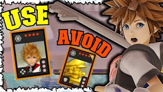 SORA AMIIBO Spirits to Use and Avoid