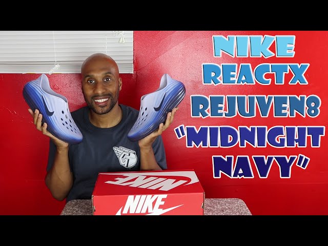 Nike ReactX Rejuven8 Review | Midnight Navy /Comet Blue  display picture 1