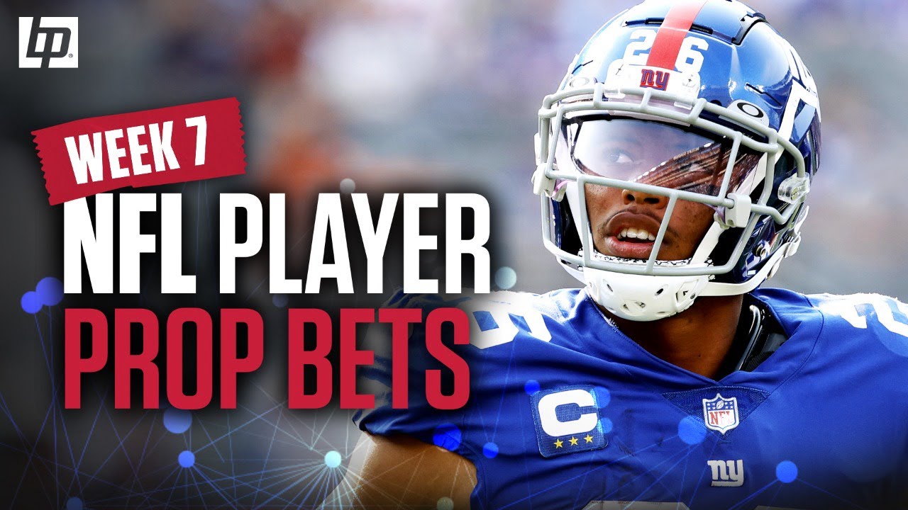 NFL Player Prop Picks for Week 7  FREE BETS and Surprising Plays 