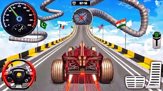 Formula Car Mega Ramp Extreme Racing - GT Car Formula Car Racing Stunts 3D - Android GamePlay screenshot 5