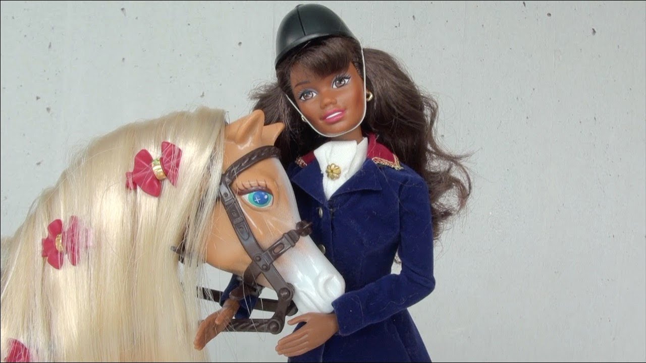 walking horse toy barbie