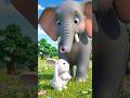 Cute Rabbit &amp; Elephant Story 🐰🐘 | Fun Kids Song Hindi | Cartoon Video