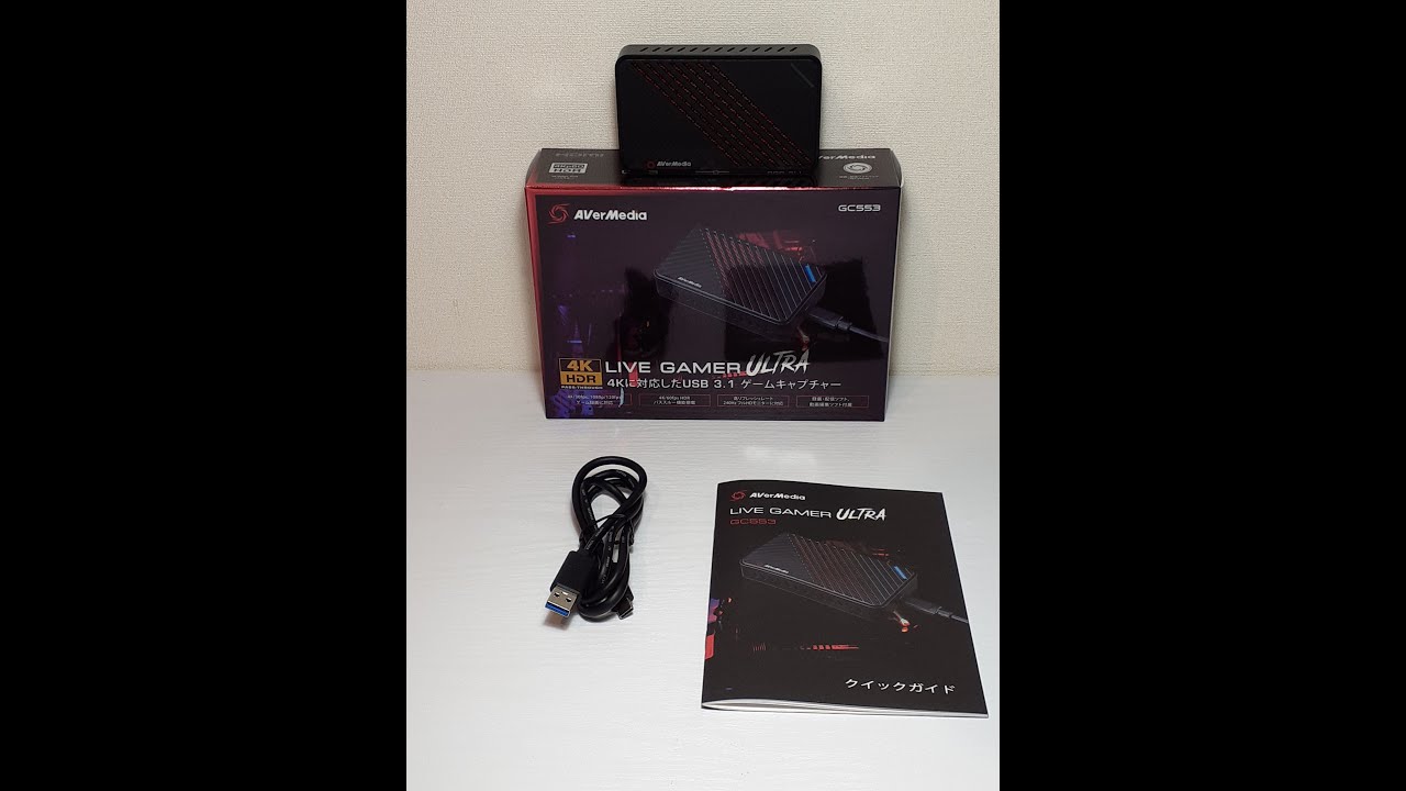 AVerMedia GC553 [ 4K]ゲームキャプチャーFull HD Amazon | AVerMedia Live Gamer Ultra GC553 [4Kパススルー対応