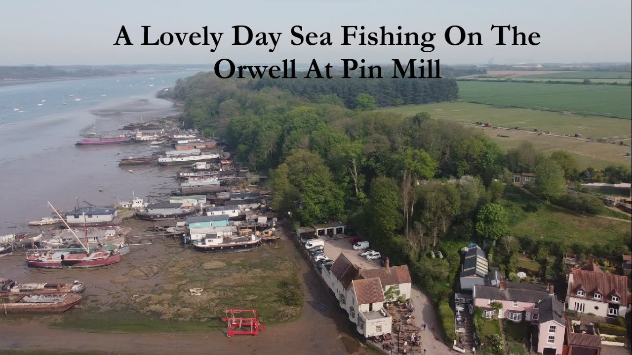 A Lovely Day Sea Fishing On The Orwell At Pin Mill - Sea Fishing UK