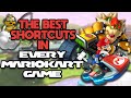 The Best Shortcuts in Every Mario Kart Game