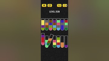 Water sort puzzle level 2129