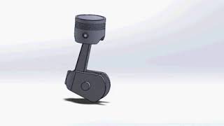piston assembly simulation in solidworks