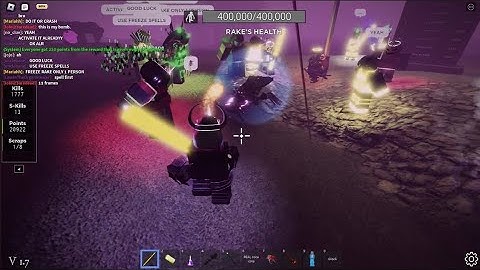 Roblox The Rake: Kill-edition - Nerfed God Eater defeated (Calamity Event 2023)