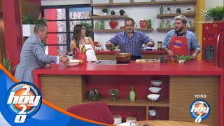 Omar Fierro prepara caldo de camarón a los tres chiles | Cocina | Hoy