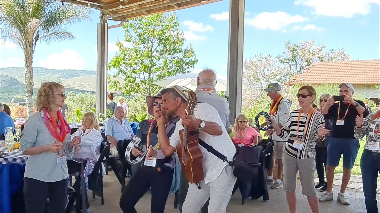 Kabbalat Shabbat with Noam-Israel@75 Palm Beach Jewish Federation Mission - Tzahar Partnership Visit