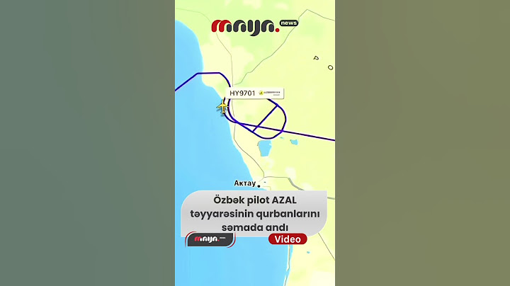 Özbək Pilot AZAL Təyyarəsinin Qurbanlarını Səmada Andı – Yadigar və Hüzünlü Anlar