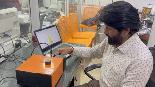 Fluorescence spectrometer Demo video