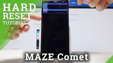 How to Hard Reset MAZE Comet - Remove Password / Bypass Screen Lock