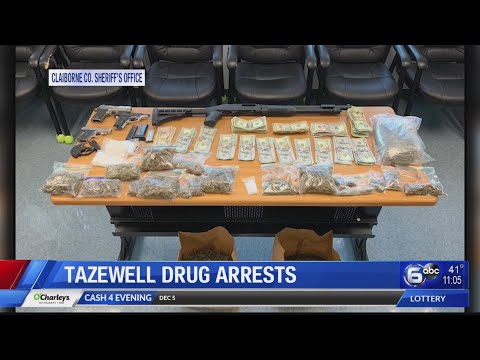 Tazewell drug arrests