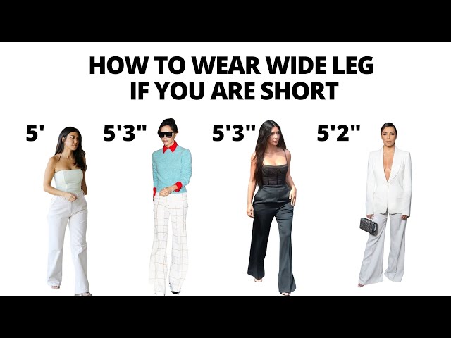 How to Wear Wide Leg Pants if You Are Short | Fleurdille