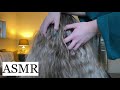 ASMR | Hair scratching w. acrylic nails &amp; gentle head tapping 💅🏼 (no talking)