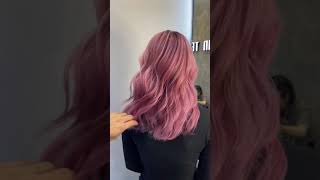 Nhuộm Màu Baby Pink Cực Chất Cho Bạn Mẫu Alin Hair Tv