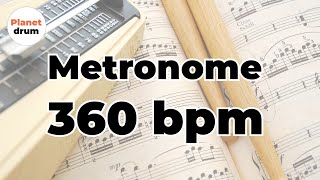 Metronome 360 bpm