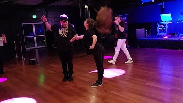 Pedrinho & Linda demo at Zouk Heat Preparty 2019
