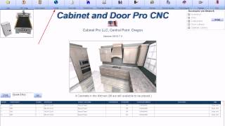 Cabinet Pro Software: Trimming 5-piece doors on the CNC Router
