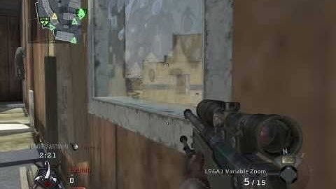 CallOfDuty: Black Ops No Scope On Firing Range
