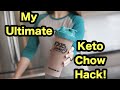 My ULTIMATE Keto Chow Hack For Weight Loss 😱