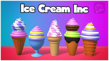Ice Cream Inc Game - New Big Update ( Android, iOS) | First 11 Levels