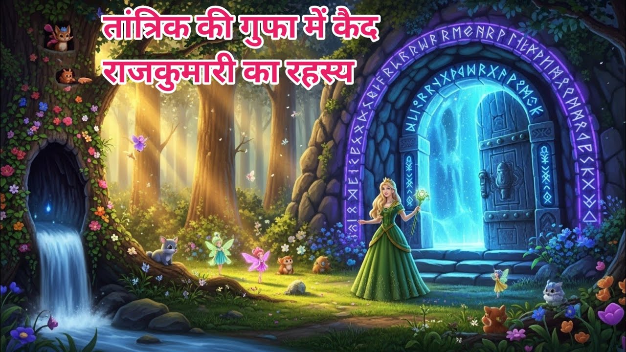 राहस्यमई तांत्रिक की गुफा में 😱| कैद राजकुमारी की सच्चाई | #Hindi Moral Story #horror 