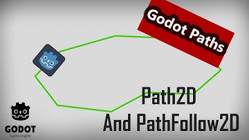 Path2D and PathFollow2D in Godot 4