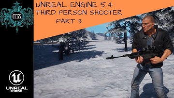 Unreal Engine 5.4 - Third Person Shooter Part 3 #ue5 #unrealengine #unrealengine5 #gamedev