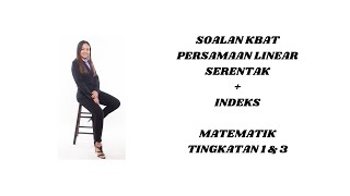 SOALAN KBAT PERSAMAAN LINEAR SERENTAK   INDEKS