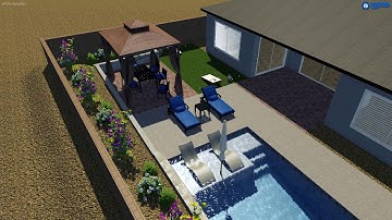 Turner Backyard Project- Thunderbird Pools and Spas- ThunderScapes