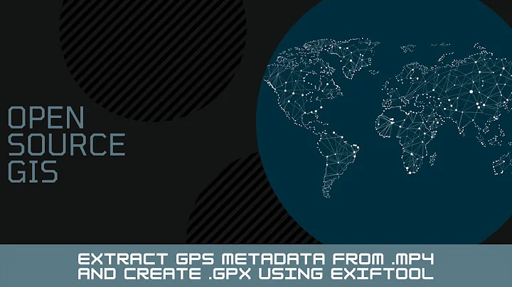 Extract GPS Metadata from .MP4 and create .GPX using Exiftool