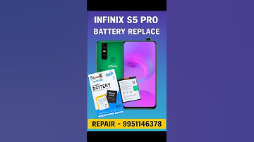 Infinix S5 Pro Battary Change ✅ #mobilerepair #displayreplacement #edgeglassrepair #mancherialcity