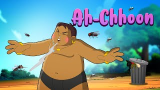 Kalia Ustaad  Sneezing Trouble | Chhota Bheem Cartoon in Hindi | Funny YouTube Kids Videos